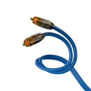 Melodika SB2R80 Kabel 2xRCA - 2x RCA Sky Blue - 8m