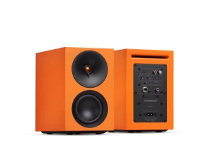 Cambridge Audio L/R S Pomarańczowe - Kolumny aktywne 100W Bluetooth HDMI ARC