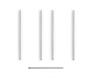 BEC Akustik IC 100/70 Białe Kino domowe 5.0 ULTRA SLIM Made in Germany