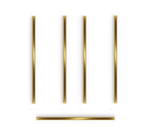 BEC Akustik IC 120/100 złote Kino domowe 5.0 ULTRA SLIM Made in Germany