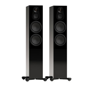 Monitor Audio Silver 300 8G Czarny połysk Kolumny podłogowe