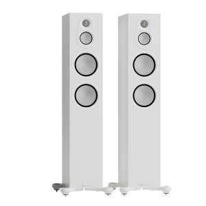 Monitor Audio Silver 300 8G Biała Satyna Kolumny podłogowe