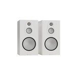 Monitor Audio Silver 100 8G Biała Satyna Kolumny podstawkowe