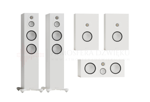 Monitor Audio Silver 8G 300/Center/On-wall Biała satyna Kino domowe 5.0