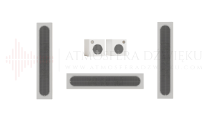Monitor Audio Radius 4G On-Wall i Radius 1 4G Biały – dyskretny system kina domowego 5.0